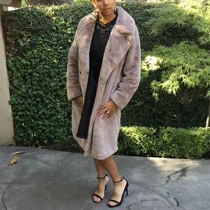 Coats | Bcbg Max Faux Fur Coat 